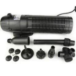 Pond Filter / UV Steriliser / 1000L/H Pump / Fountain All In One System 11 Pond Filter / UV Steriliser / 1000L/H Pump / Fountain All In One System -Solar Lights Store pond filter all in one tripleaction 3000 6