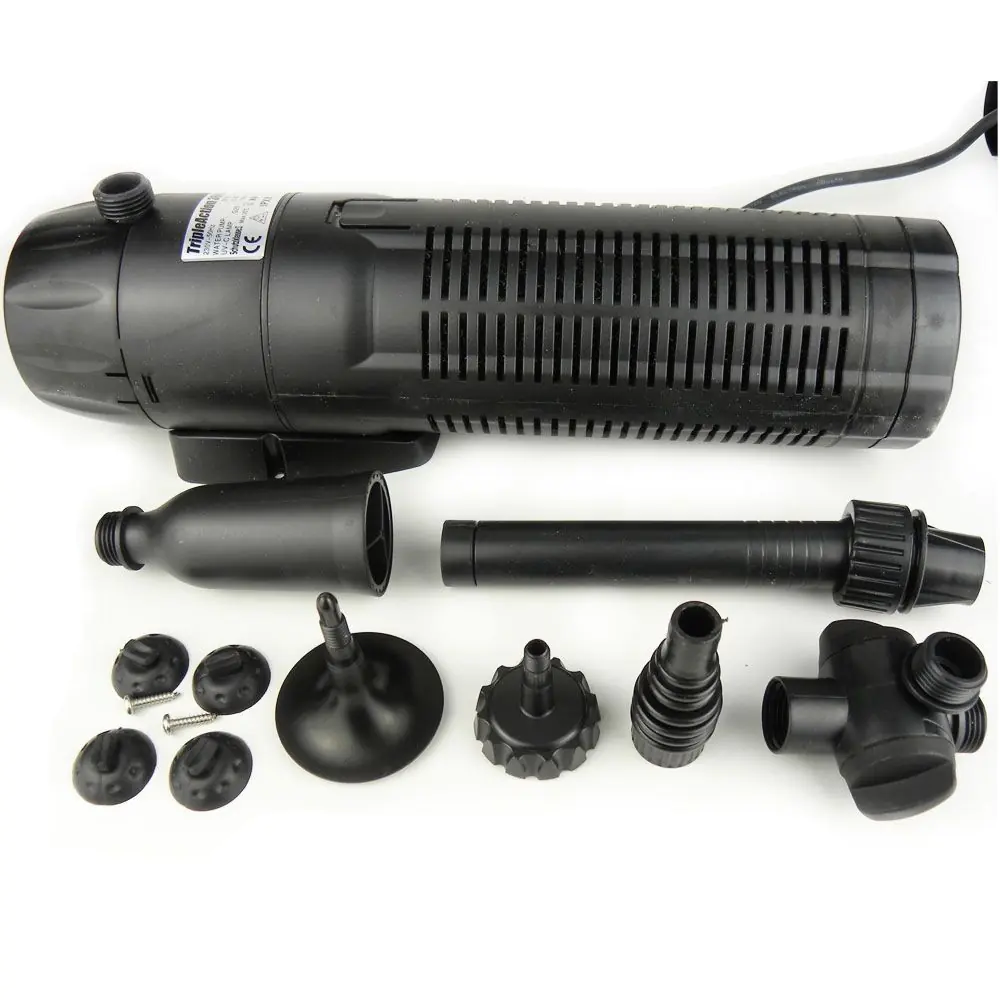 Pond Filter / UV Steriliser / 1000L/H Pump / Fountain All In One System 4 Pond Filter / UV Steriliser / 1000L/H Pump / Fountain All In One System - Image 2