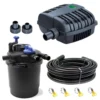 Pond Pump Filter Set - Pond Creator 3000 -Solar Lights Store pond pump filter set pond creator 3000