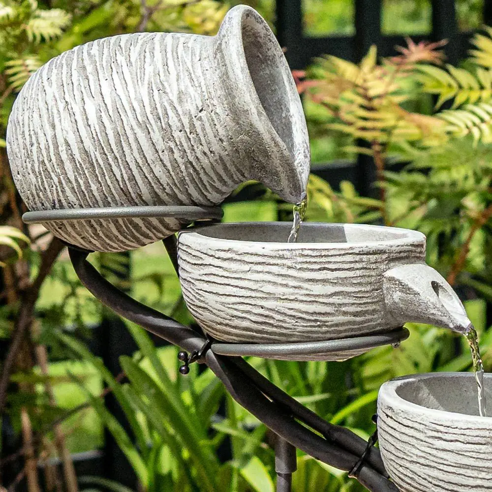 Poseidon Cascade Solar Water Feature 4 Poseidon Cascade Solar Water Feature - Image 2