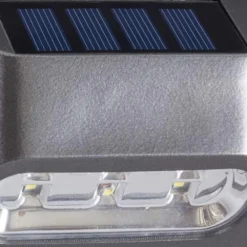 Premier Solar Fence Lights ( Pack Of 4 ) -Solar Lights Store premier solar fence lights 4