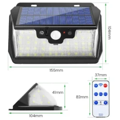 Sentinel Remote Control Solar Light With PIR -Solar Lights Store remote control solar light with pir 6
