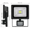 Security Lights 20W - 120W Halogen Equivalent -Solar Lights Store security lights 20w
