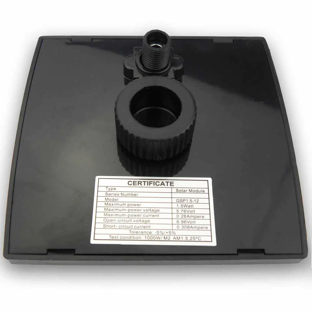 Small Solar Water Pump - 1.5 Watts 7 Small Solar Water Pump - 1.5 Watts - Image 5