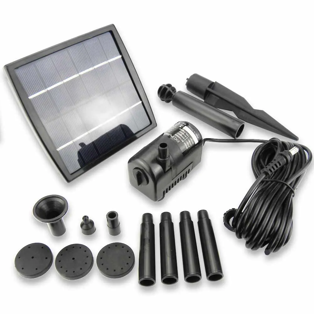 Small Solar Water Pump - 1.5 Watts 3 Small Solar Water Pump - 1.5 Watts