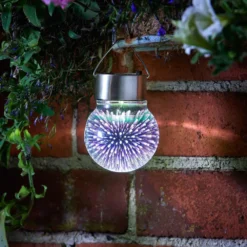 Solar 3D Cosmos Globe Lantern (2 Pack)