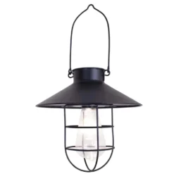 Solar Black Hanging Lantern 11 Solar Black Hanging Lantern -Solar Lights Store solar black hanging lantern 2 1