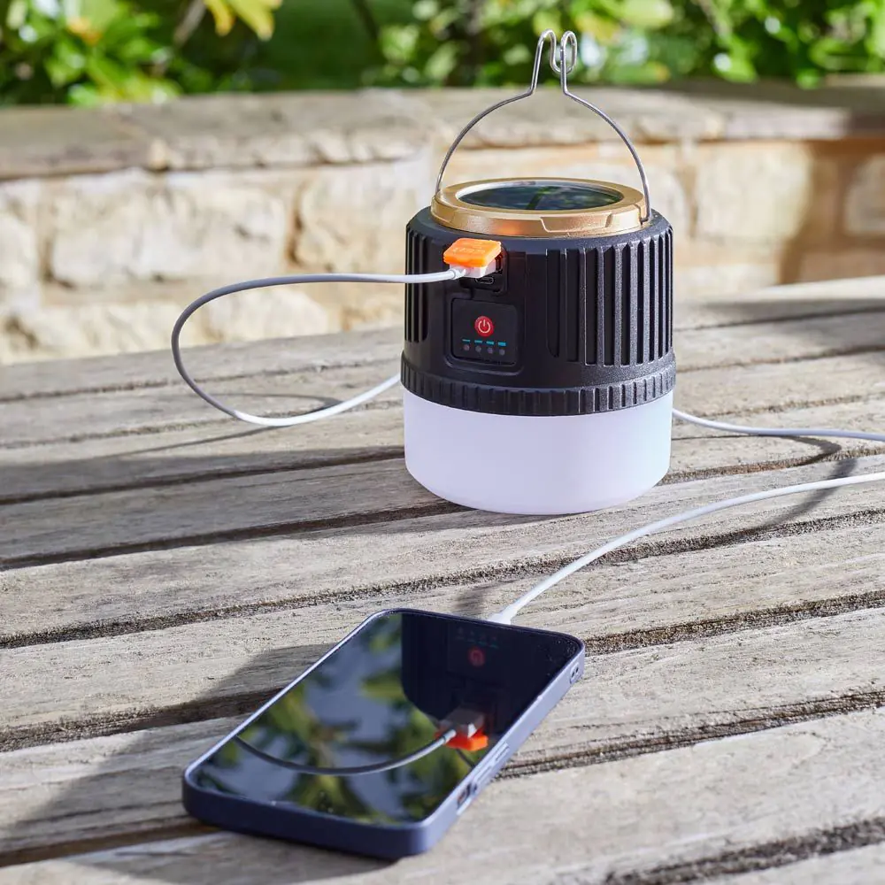 Solar Powered Camping Lantern 4 Solar Powered Camping Lantern - Image 2