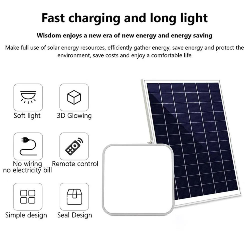 Solar Ceiling Light 100W 4 Solar Ceiling Light 100W - Image 2