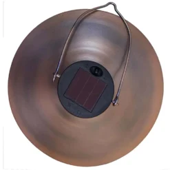 Solar Copper Hanging Lantern -Solar Lights Store solar copper hanging lantern 3