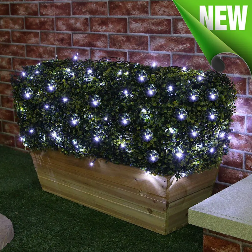 Solar Powered Fairy Lights 100 Deluxe White | Endurance ® 4 Solar Powered Fairy Lights 100 Deluxe White | Endurance ® - Image 2