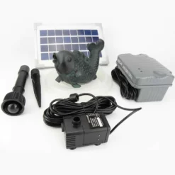 Solar Fish Spitter 15 Solar Fish Spitter -Solar Lights Store solar fish spitter full kit