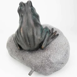 Solar Frog Pond Spitter On Rock 19 Solar Frog Pond Spitter On Rock -Solar Lights Store solar frog pond spitter on rock 14