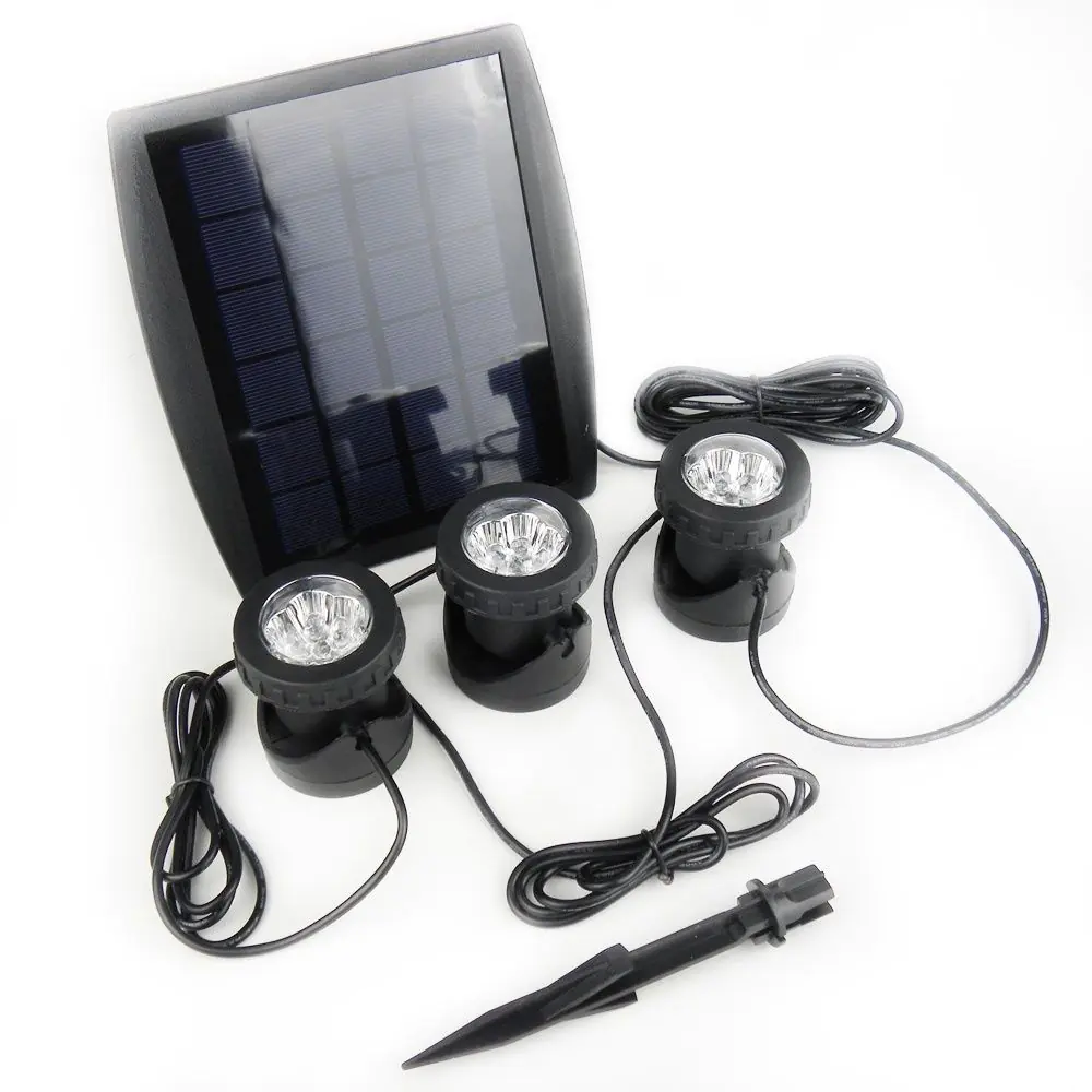 Solar Garden Pond Lights 3 Solar Garden Pond Lights