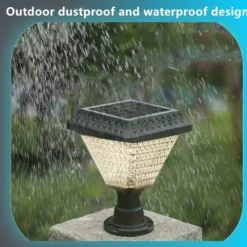 Solar Garden Post Lights -Solar Lights Store solar garden post lights 4