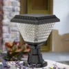 Solar Garden Post Lights -Solar Lights Store solar garden post lights 6 led