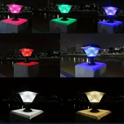 Solar Garden Post Lights -Solar Lights Store solar garden post lights 7