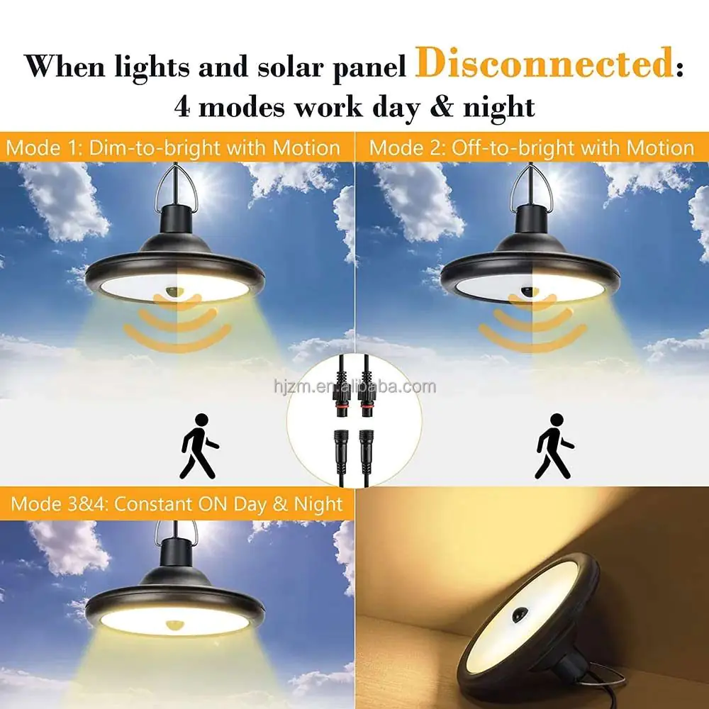 Solar Hanging Shed Light With Remote 7 Solar Hanging Shed Light With Remote - Image 5