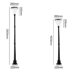 Solar Lamp Post Lights 2.1 M 15 Solar Lamp Post Lights 2.1 M -Solar Lights Store solar lamp post lights 7