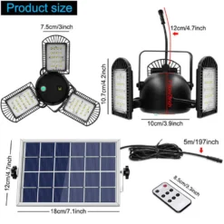 Solar Led Shed Light 3 Leaf 13 Solar Led Shed Light 3 Leaf -Solar Lights Store solar led shed light 3 leaf 2