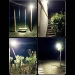 Solar Motion Sensor Lights 128 SMD (Pack Of 2 ) -Solar Lights Store solar motion light 2 7