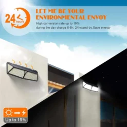 Solar Motion Sensor Light 288 SMD Outdoor PIR - 2 Pack 15 Solar Motion Sensor Light 288 SMD Outdoor PIR - 2 Pack -Solar Lights Store solar motion sensor light 3