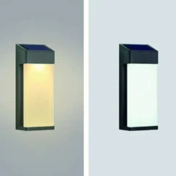 Solar Outdoor Wall Lamp - 2PK -Solar Lights Store solar outdoor wall lamp 2pk 6