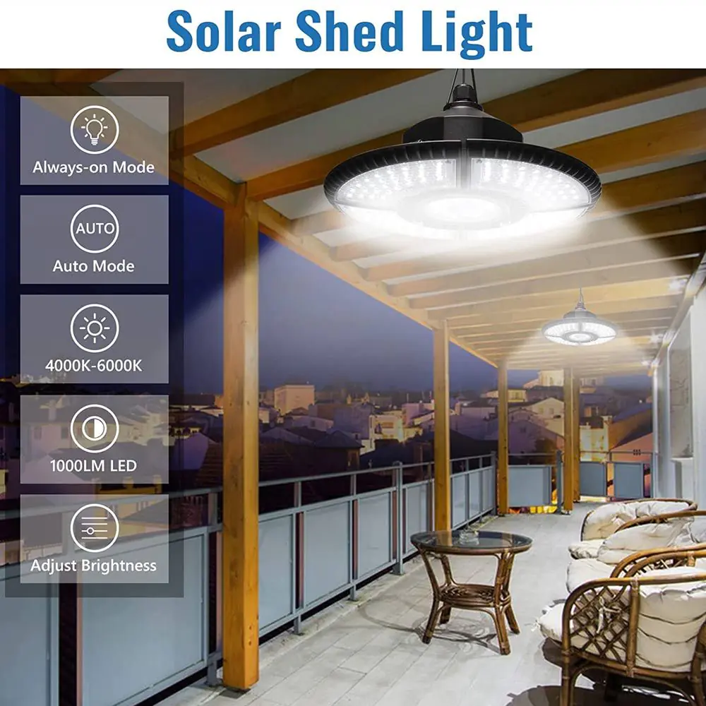 Solar Pendant Light 4 Solar Pendant Light - Image 2