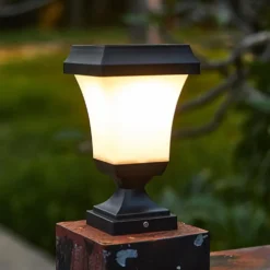 Solar Pillar Lights 6 LEDs