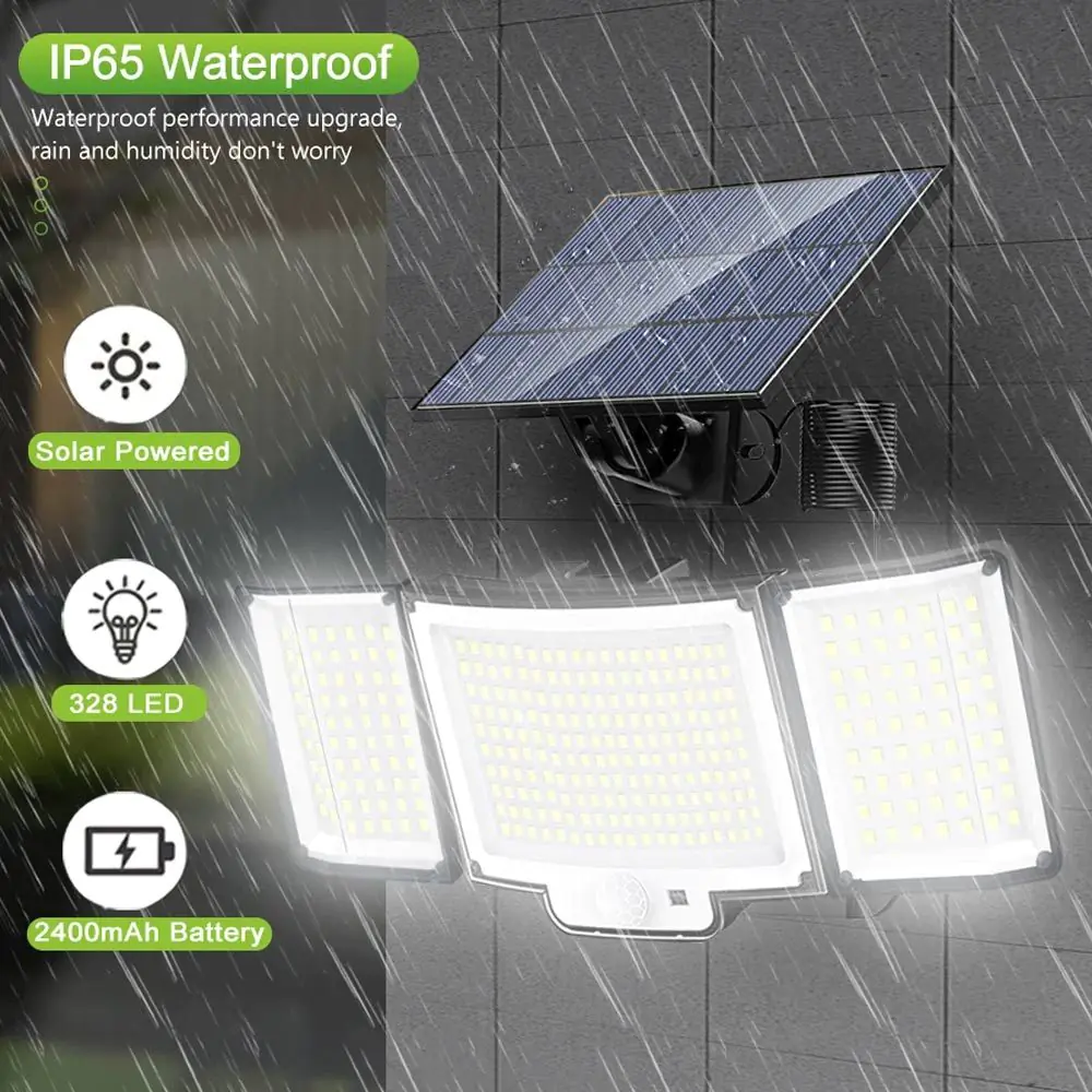 Solar PIR FloodLight 1000 Lumens 4 Solar PIR FloodLight 1000 Lumens - Image 2