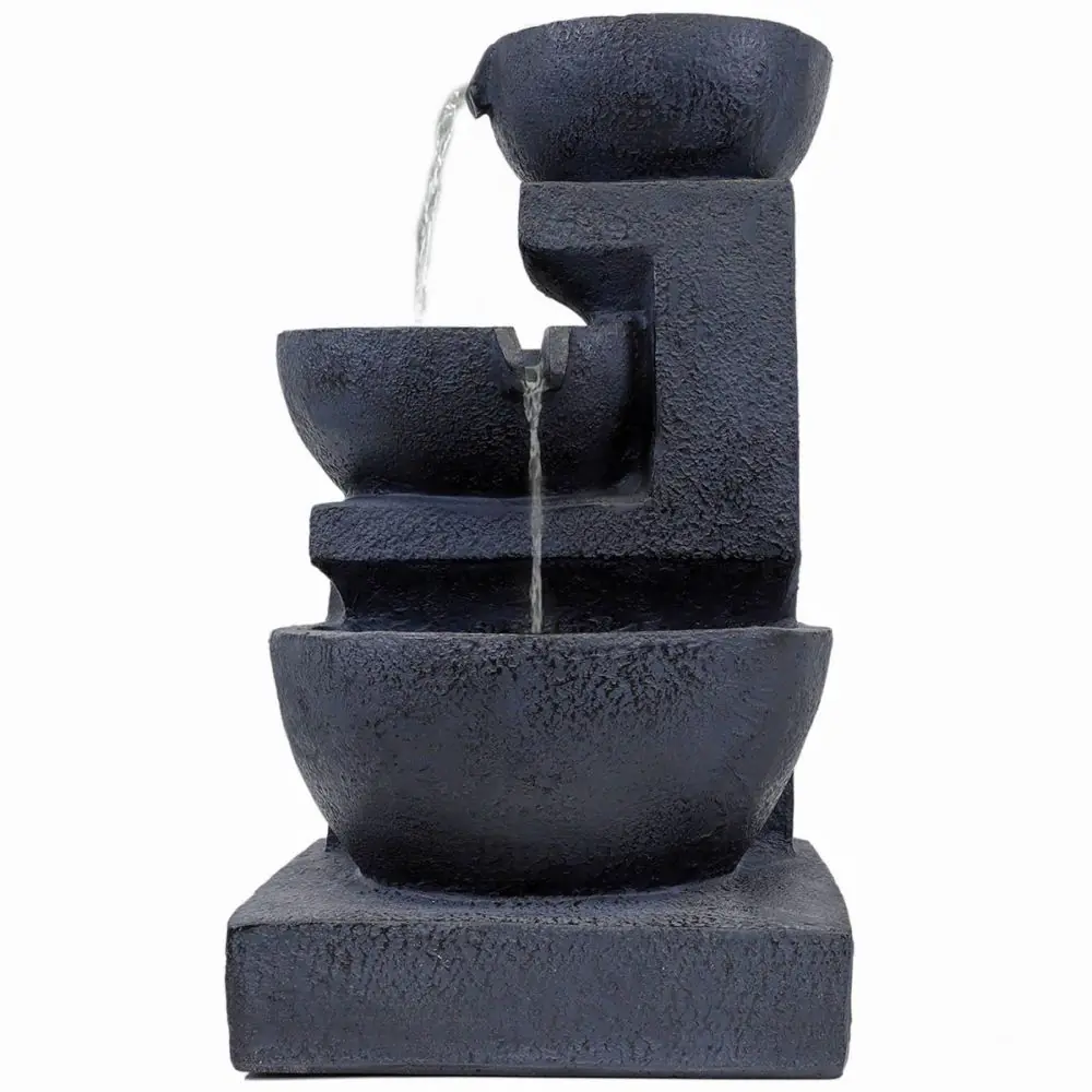 Solar Powered Cascading Water Feature 5 Solar Powered Cascading Water Feature - Image 3