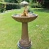 Solar Duck Water Feature 2 Solar Duck Water Feature -Solar Lights Store solar powered duck family water feature 4