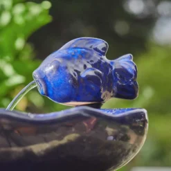 Solar Powered Fish Water Feature 8 Solar Powered Fish Water Feature -Solar Lights Store solar powered fish water feature 2