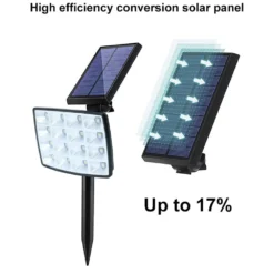 Solar Powered Spot Lights Multi Colour - 2 Pk -Solar Lights Store solar powered spot lights multi colour 2 pk 6