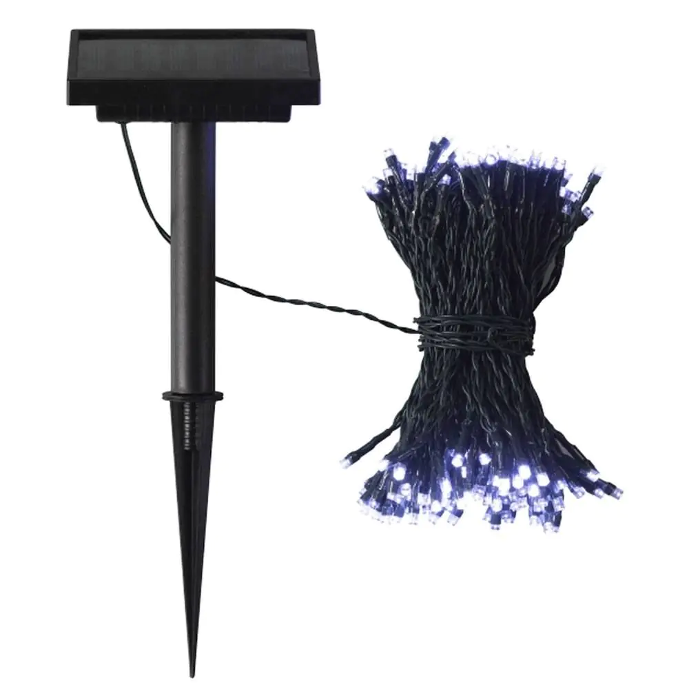 Solar Powered String Lights 200 White 4 Solar Powered String Lights 200 White - Image 2