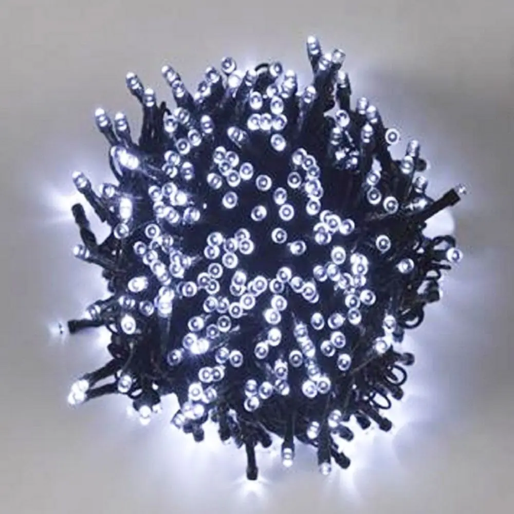 Solar Powered String Lights 200 White 5 Solar Powered String Lights 200 White - Image 3