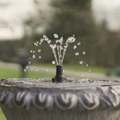 Solar Powered Victoriana 2 Tiered LED Water Feature 11 Solar Powered Victoriana 2 Tiered LED Water Feature -Solar Lights Store solar powered victoriana 2 tiered led water feature 5