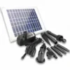 Solar Powered Water Fountain 980 LPH -Solar Lights Store solar powered water fountain 8w
