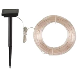 Solar Rope Lights 100 Led Warm White -Solar Lights Store solar rope lights 100 led 4