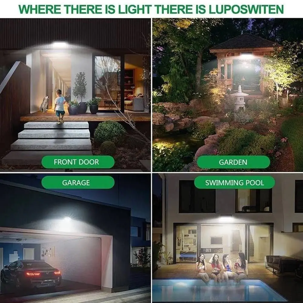 Solar Security Light 136 SMD - 2 Pack 10 Solar Security Light 136 SMD - 2 Pack - Image 8