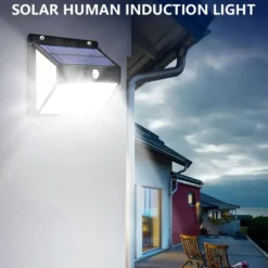 Solar Security Light 318 Led - 2 Pack -Solar Lights Store solar security light 318 led 1