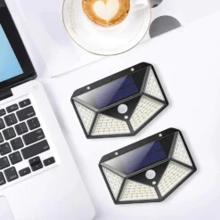 Solar Security Light Fusion 100 SMD LEDS - 4 Pack -Solar Lights Store solar security light fusion 7