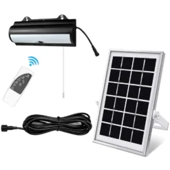 Solar Shed Light With Remote Control