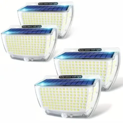Solar Powered Step Lights - 4 Pack -Solar Lights Store solar step lights 18