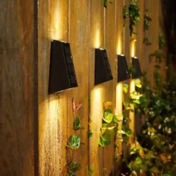 Solar Up Down Lights - 4 Pack -Solar Lights Store solar up down lights 1