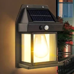 Solar Wall Light Welcome Light - 2 Pack