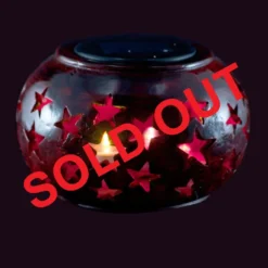 PowerBee Colour Changing LED Garden Solar Table Light In Ochre