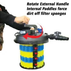 Spin Clean 4500 Pond Filter -Solar Lights Store spin clean 4500 pond filter 8