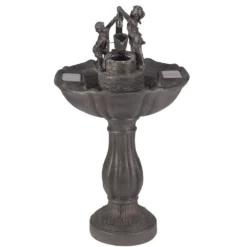 Solar Fountain Water Feature Tipping Pail -Solar Lights Store tipping pail water feature2