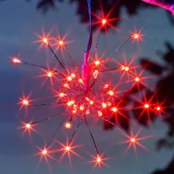 Triple StarBurst Solar String Lights - 2 PK 14 Triple StarBurst Solar String Lights - 2 PK -Solar Lights Store triple starburst solar string lights 2
